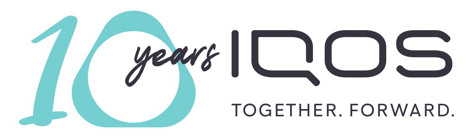 10 years IQOS Logo